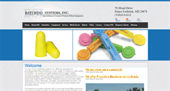 Desktop Screenshot of batchingsystems.com