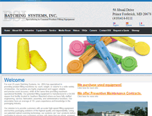 Tablet Screenshot of batchingsystems.com