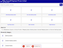 Tablet Screenshot of batchingsystems.net